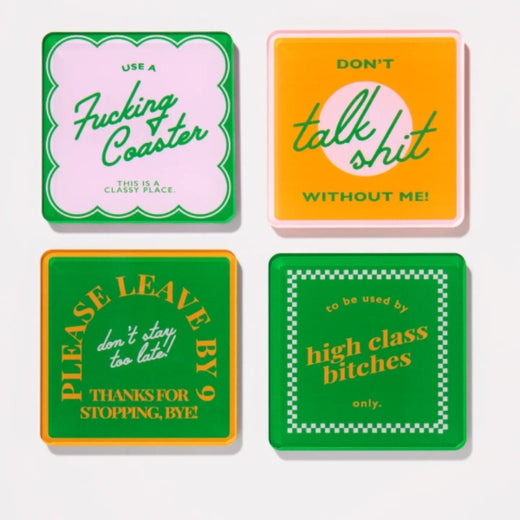 Acrylic Coaster Set