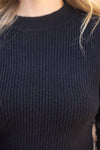 Ruffled Long Sleeve Sweater Top