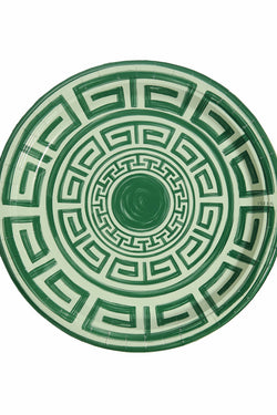 Greek Key Pavilion Dinner Plates - 8 per pac
