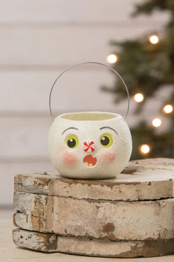 Surprised Snowman Bucket