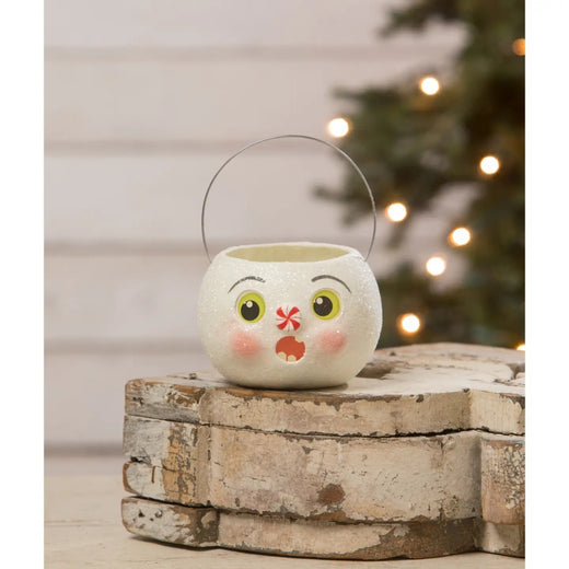 Surprised Snowman Bucket