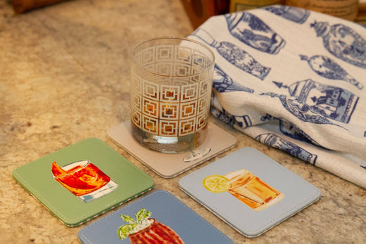 Shaken, Not Stirred Coasters Set of 4