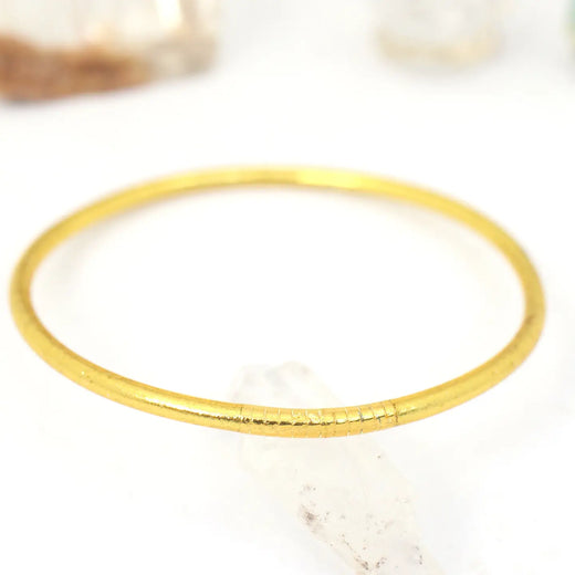 Thin Mantra Bangle (Set 3)