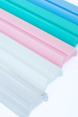 Mahjong Racks, Premium Acrylic  (4 Racks + 4 Pushers)