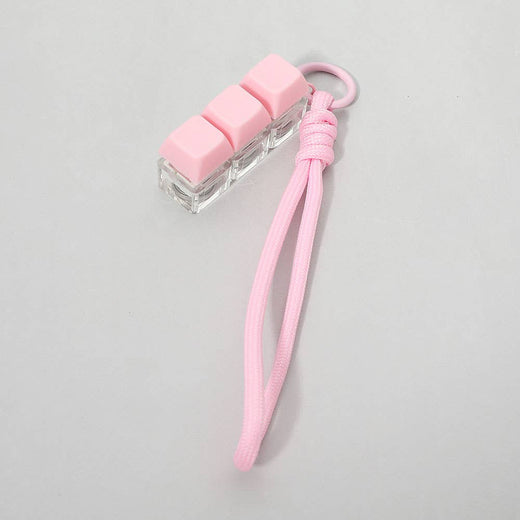 Light Up Stress Relief Keyboard Bag Charm