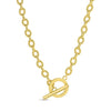 Be Bold, Statement Chain With Contemporary Toggle