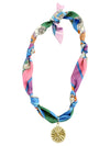 Knotted Multi Print Scarf