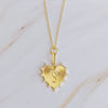 Initial Heart Charm