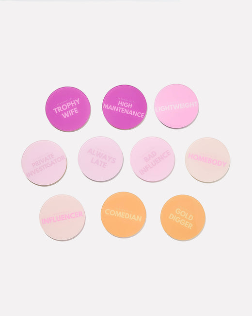 Personality Coasters