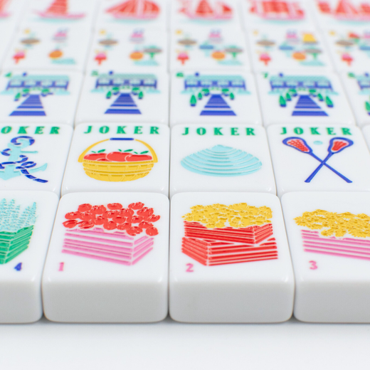 The New England Series Mahjong Tiles