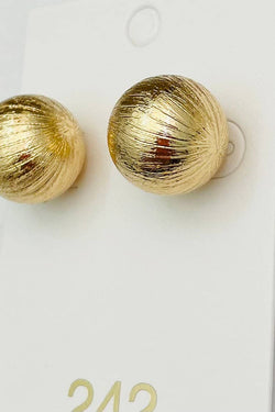 Big Ball Stud Earrings
