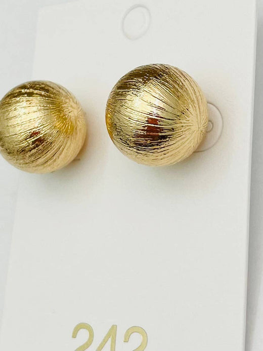 Big Ball Stud Earrings
