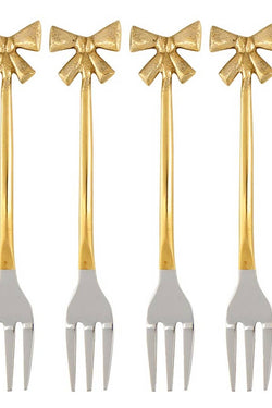 Gold Bow Forks