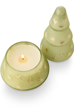 Balsam & Cedar Frosted Star Glass Tree