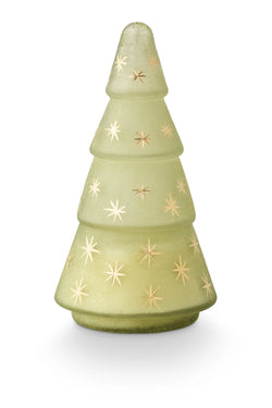Balsam & Cedar Frosted Star Glass Tree