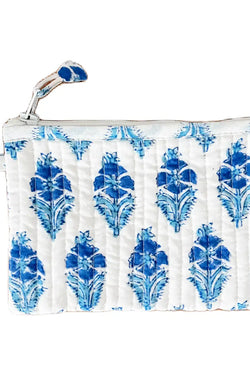 Block Print Mini Pouch