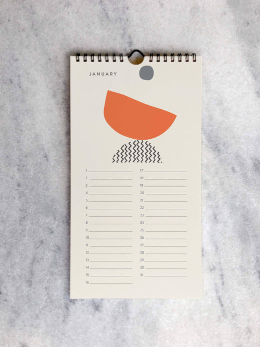 Celebration Wall Calendar