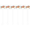 Running Horse Cocktail Stick Stirrer - Set of 6