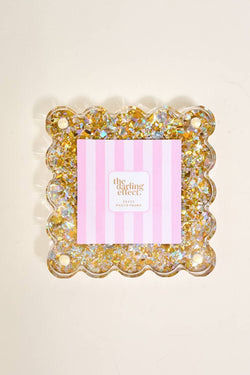 Little Moments Acrylic Glitter  Picture Frame