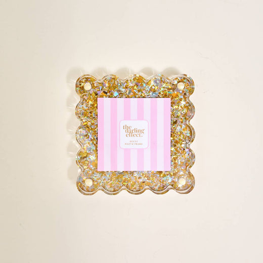Little Moments Acrylic Glitter  Picture Frame
