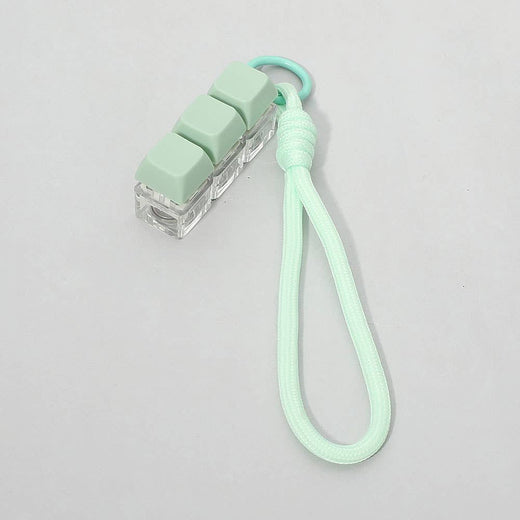 Light Up Stress Relief Keyboard Bag Charm