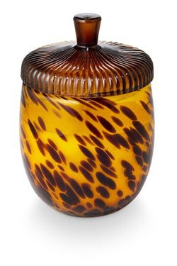 Woodfire Glass Acorn Candle