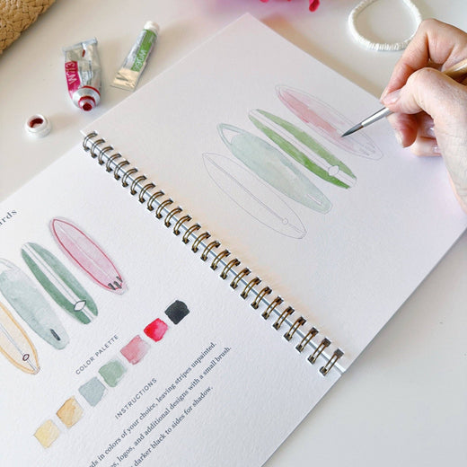 Tropical Watercolor Workbook by Emily Lex