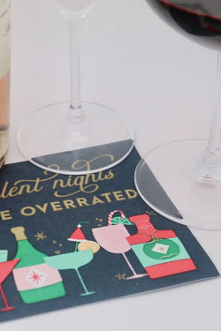 Funny Christmas Napkins | Silent Nights Are Overrated