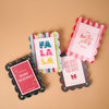 Mini Acrylic Picture Frame Magnet Fa La La