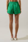 Friona Eyelet Taliya Drawstring Shorts