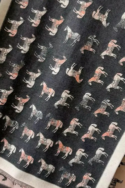 Winter Horses Scarf