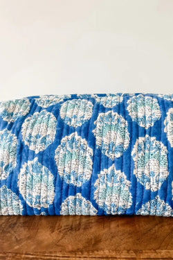 Extra Large Block Print Pouch