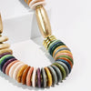 Multi Disc Statement Necklace