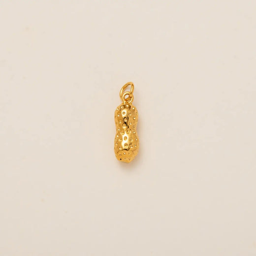 18k Gold Plated Peanut Charm
