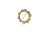 Brass Bandana Slide Ring