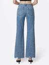 High Rise Slant Vintage Flare JeansI
