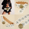 Studded Circular Disc Snap Belt