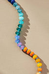 Agate Glass Semi Precious Necklace