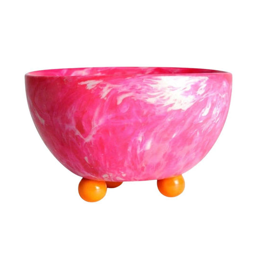 Resin Footed Serving Bowl by Laura Park