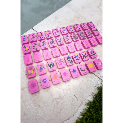 Floating Mahjong Tiles