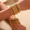 Gold Plated Bangles