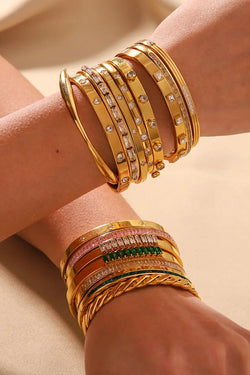 Gold Plated Bangles