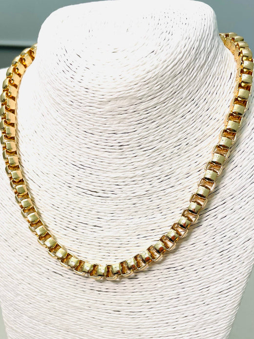Gold Bold Box Chain