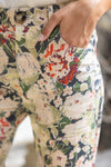 Fall Floral Print Pants