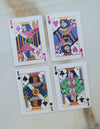 Neon Royals Playing Cards