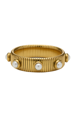 Pearl Tube Bracelet