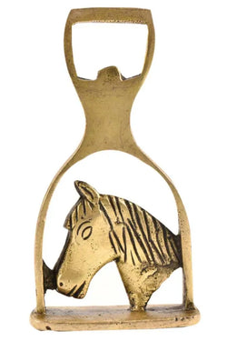 Brass Horse Bottle Opener