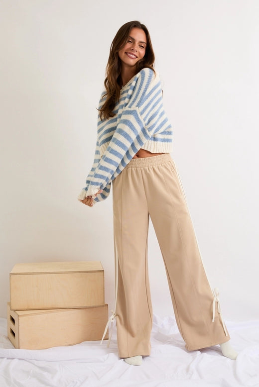 Bow Detail Track Pants