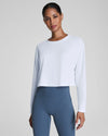 Spanx, Cropped Long Sleeve Top