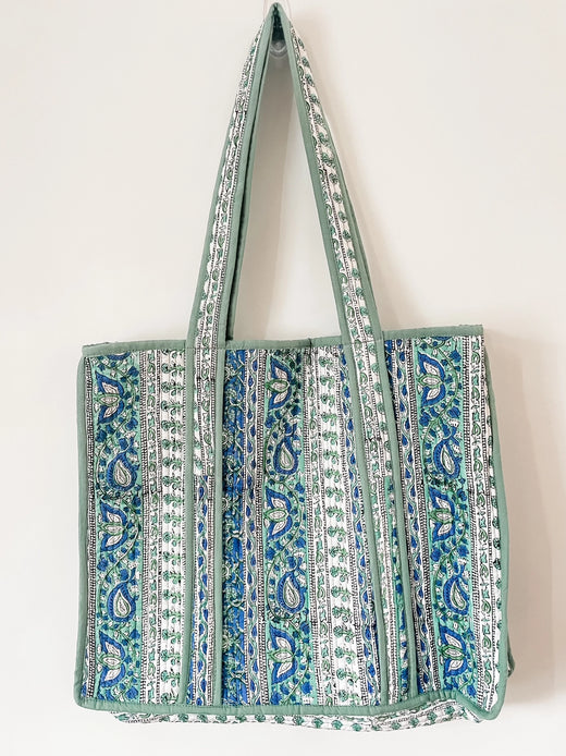 Block Print Tote Bag